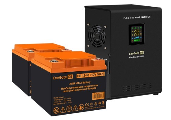 Комплект;;Exegate;FineSine;SX-1000.LCD.AVR.2SH 101440