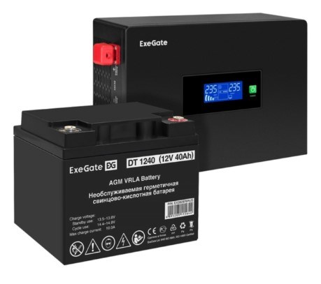 Комплект;;Exegate;IdealSine;SR-1000.LCD.2SH 101445