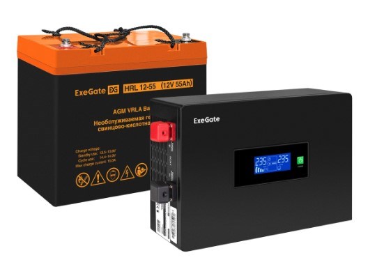 Комплект;;Exegate;IdealSine;SR-600.LCD.2SH 101446