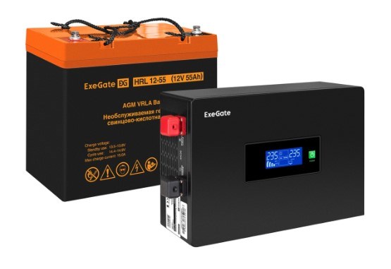 Комплект;;Exegate;IdealSine;SR-1000.LCD.2SH 101463