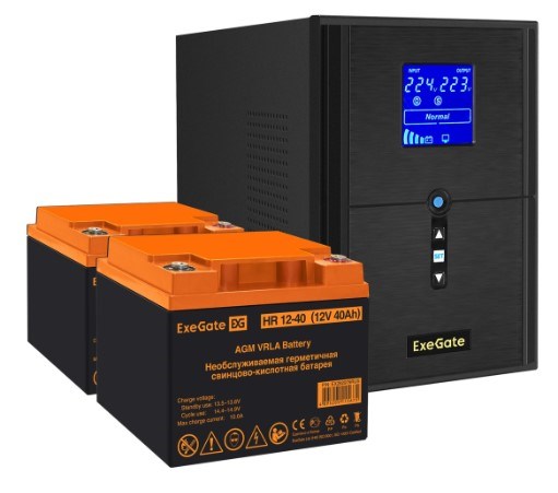 Комплект;;Exegate;SineTower;SZ-2000.LCD.AVR.3SH.1C13.USB 101487