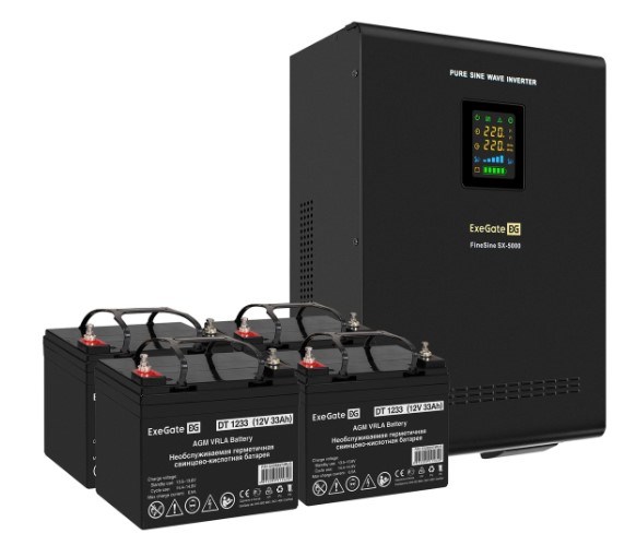 Комплект;;Exegate;FineSine;SX-5000.LCD.AVR.2SH.T 101549