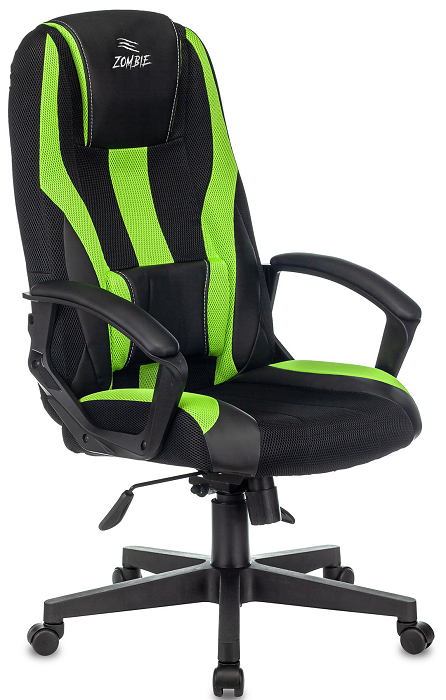 Кресло;игровое;Бюрократ;ZOMBIE;9;GREEN 119197