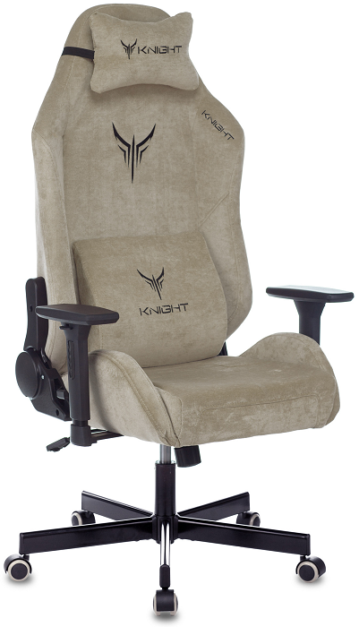 Кресло;игровое;Бюрократ;KNIGHT;N1;BEIGE 119345
