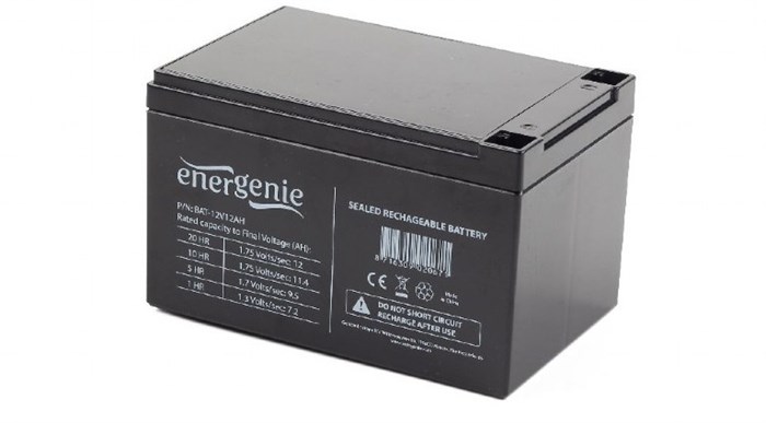 Аккумулятор;;Energenie;BAT-12V12AH 100303