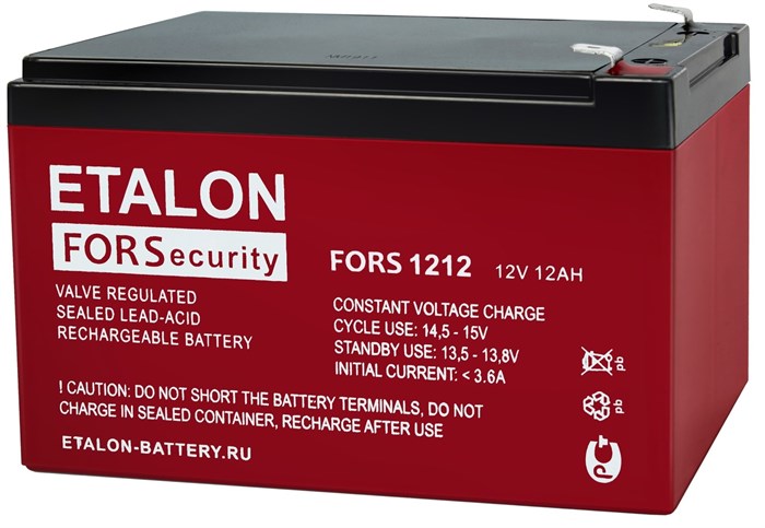 Аккумулятор;;ETALON;FORS;1212 100305