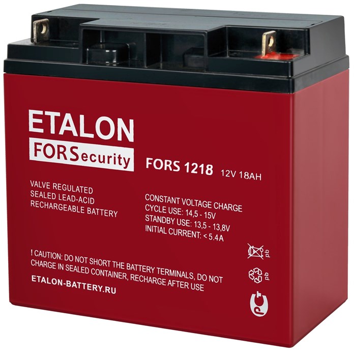 Аккумулятор;;ETALON;FORS;1218 100307