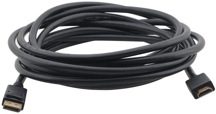 Кабель;интерфейсный;DisplayPort-HDMI;Kramer;20M/19M 121147