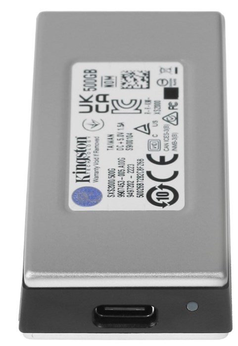 Внешний;SSD;USB;3.2;Gen;2;Type-C;Kingston;XS2000;BOC;500;ГБ 121622