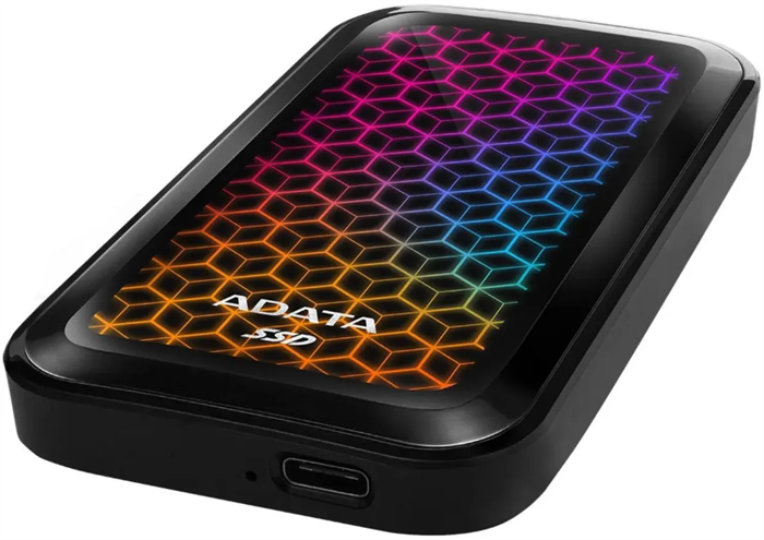 Внешний;SSD;USB;3.2;Gen;2;Type-C;ADATA;ASE770G-2TU32G2-CBK;2048;ГБ 121678