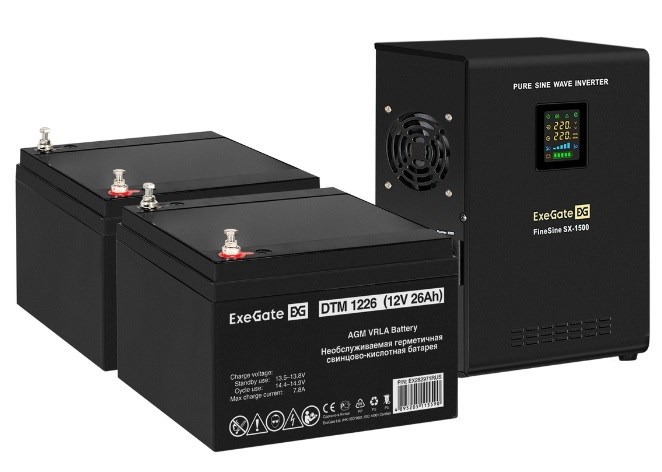 Комплект;;Exegate;FineSine;SX-1500.LCD.AVR.2SH 102372