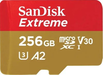 Карта;памяти;MicroSDXC;256GB;SanDisk;Extreme 121996