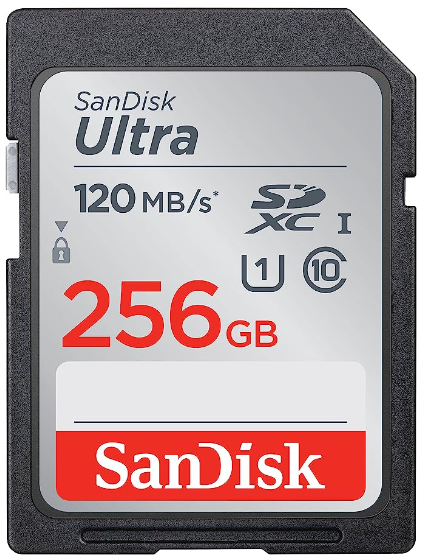 Карта;памяти;SDXC;256Gb;SanDisk;Ultra 122034