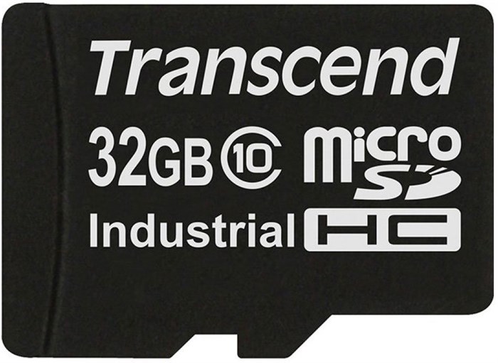 Промышленная;карта;памяти;MicroSDHC;32Gb;Transcend;TS32GUSDC10I 122051