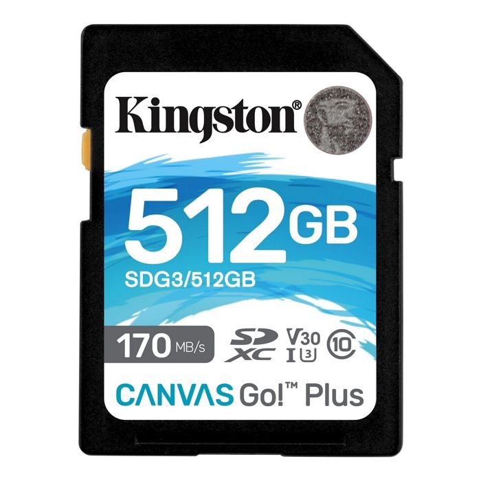 Карта;памяти;SDXC;512GB;Kingston;SDG3/512GB 122053