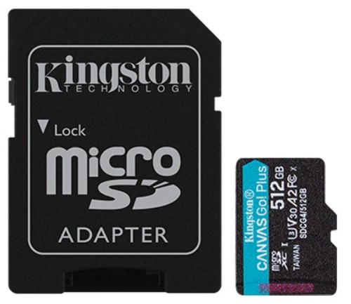 Карта;памяти;MicroSDXC;512GB;Kingston;SDCG4/512GB 122131