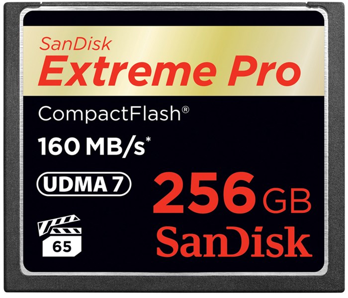 Карта;памяти;CompactFlash;256GB;SanDisk;SDCFXPS-256G-X46 122137
