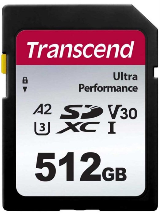 Карта;памяти;SDXC;512Gb;Transcend;TS512GSDC340S 122147
