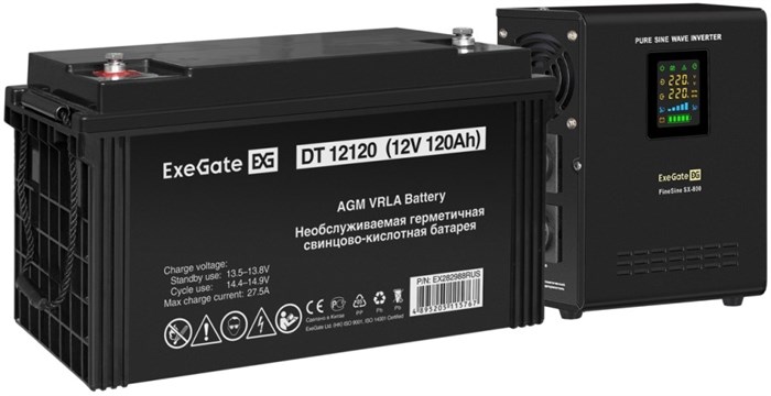 Комплект;;Exegate;FineSine;SX-800.LCD.AVR.2SH 102397