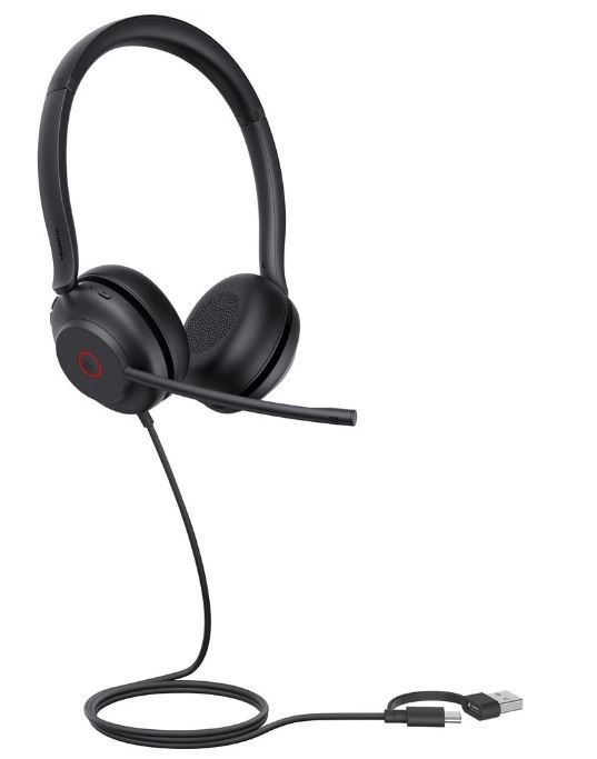 Гарнитура;;Yealink;UH35;Dual;UC;USB-C/A 122553