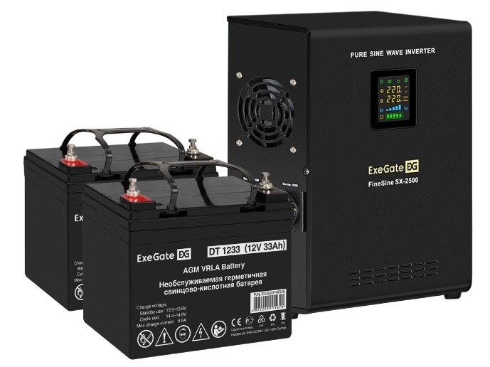 Комплект;;Exegate;FineSine;SX-2500.LCD.AVR.2SH 102410