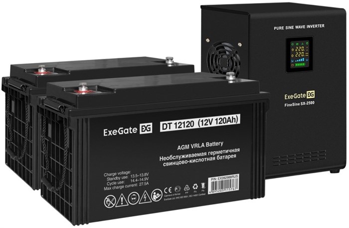 Комплект;;Exegate;FineSine;SX-2500.LCD.AVR.2SH 102463