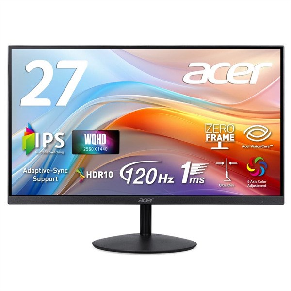 Монитор;27";Acer;SA272UG0bmiipx 123519
