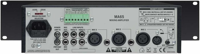 Усилитель;;BIAMP;MA65 125303