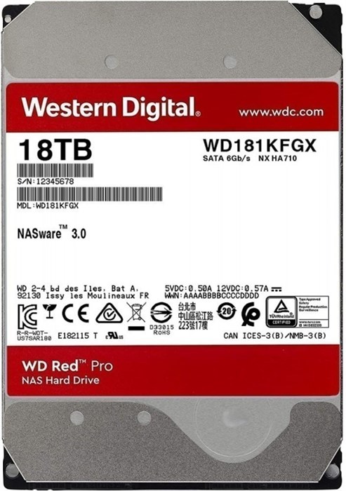 Жесткий;диск;18TB;SATA;6Gb/s;Western;Digital;WD181KFGX 102804
