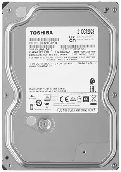 Жесткий;диск;2TB;SATA;6Gb/s;Toshiba;DT02ACA200 102865