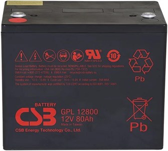 Аккумулятор;;CSB;GPL12800 100154