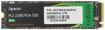 Накопитель;SSD;M.2;2280;Apacer;AP2TBAS2280P4U-1;2000;ГБ 103094