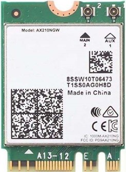 Сетевая;карта;;Intel;AX210.NGWG.NV 127523