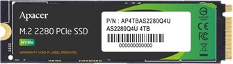 Накопитель;SSD;M.2;2280;Apacer;AP4TBAS2280Q4U-1;4000;ГБ 103108