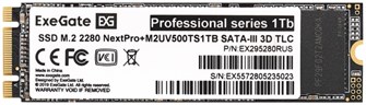 Накопитель;SSD;M.2;2280;Exegate;M2UV500TS1TB;1024;ГБ 103199