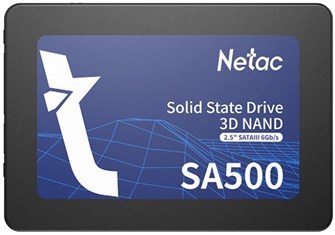 Накопитель;SSD;2.5'';Netac;NT01SA500-480-S3X;480;ГБ 103396