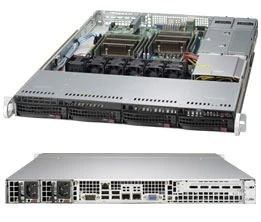 Корпус;серверный;1U;Supermicro;CSE-815TQC-R706CB 129621