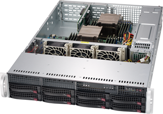 Корпус;серверный;2U;Supermicro;CSE-825TQC-R802LPB 129628