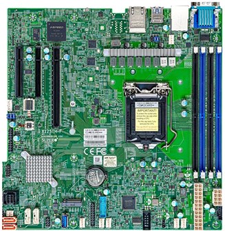 Материнская;плата;mATX;Supermicro;MBD-X12STH-F 129695