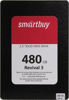 Накопитель;SSD;2.5'';SmartBuy;SB480GB-RVVL3-25SAT3;480;ГБ 103618