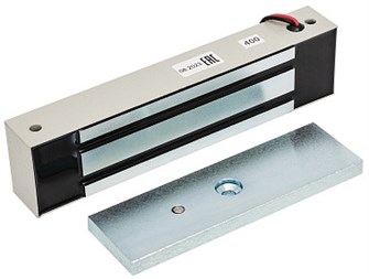 Замок  AccordTec ML-400 K-2 с уголком, цвет серый 132673