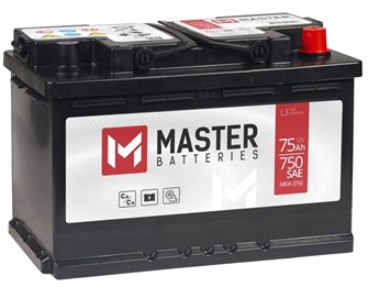 Батарея;;MASTER;BATTERIES;MB750 100448