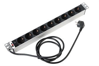 {{photo.Alt || photo.Description || 'Блок розеток 19", 9 розеток ЦМО R-16-9S-I-440-3'}}