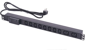 Блок розеток  TLK TLK-PSA08B02-ML-04-BK 137149