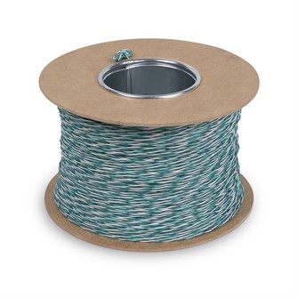 Кабель витая пара U/UTP 5e кат. 1 пара Cabeus UTP-1P-Cat.5e-SOLID-CROSS-305-GN 137355