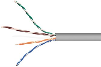 Кабель витая пара U/UTP 5e кат. 4 пары Cablexpert UPC-5051E-4-CU/100 137387