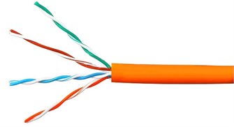 Кабель витая пара U/UTP 5e кат. 4 пары Cablexpert UPC-5051E-LSZH-4-CU/100 137408