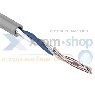 Кабель витая пара U/UTP 5e кат. 1 пара Rexant 01-0002 137437