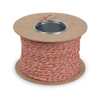 Кабель витая пара U/UTP 5e кат. 1 пара Cabeus UTP-1P-Cat.5e-SOLID-CROSS-500-OR 137457