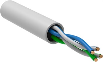 Кабель витая пара U/UTP 5 кат. 2 пары ITK BC1-C5E02-128-305-G 137498